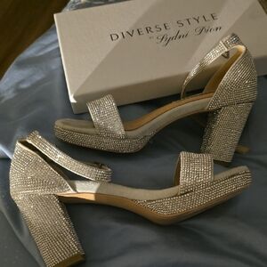 Silver Kid's Heels
